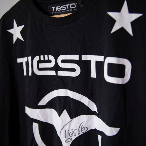 2014 Official Tiesto SIGNED Concert T-Shirt - Authentic - Men's XL - Picture 3 of 6